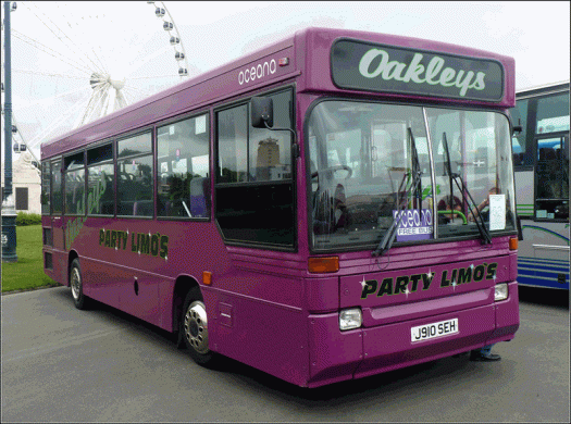pink party bus